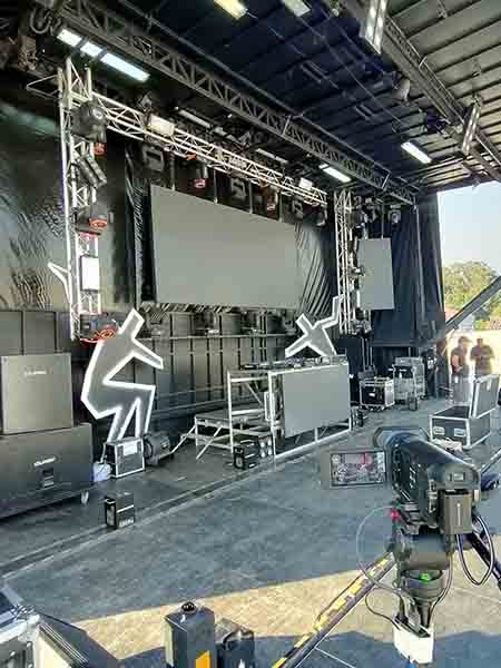 Alquiler de escenario m�vil CLPRO